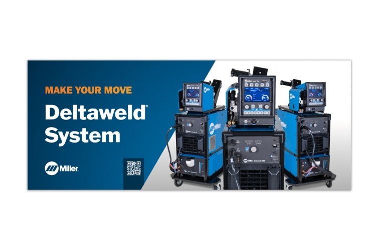 Picture of Deltaweld Banner “Make Your Move” 