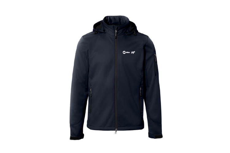 Picture of Men's softshell jacket Ontario, ink, regular fit