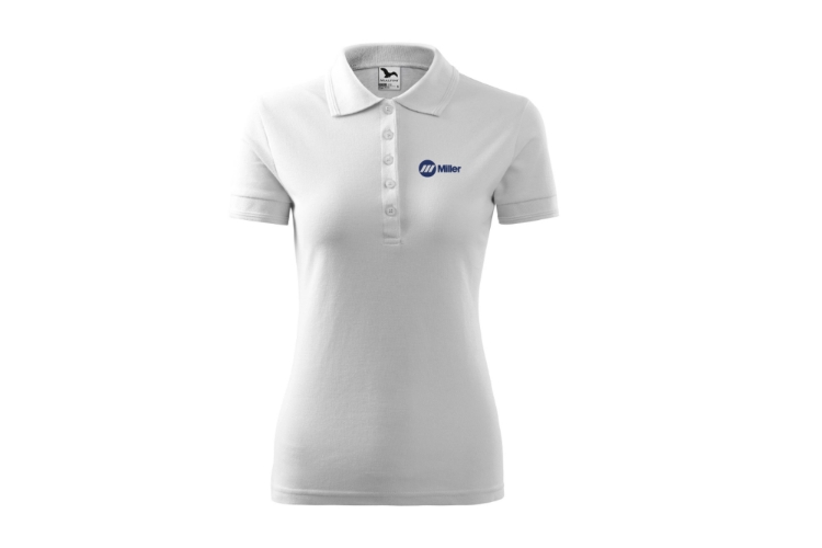 Picture of Miller Women Polo Shirt white 
