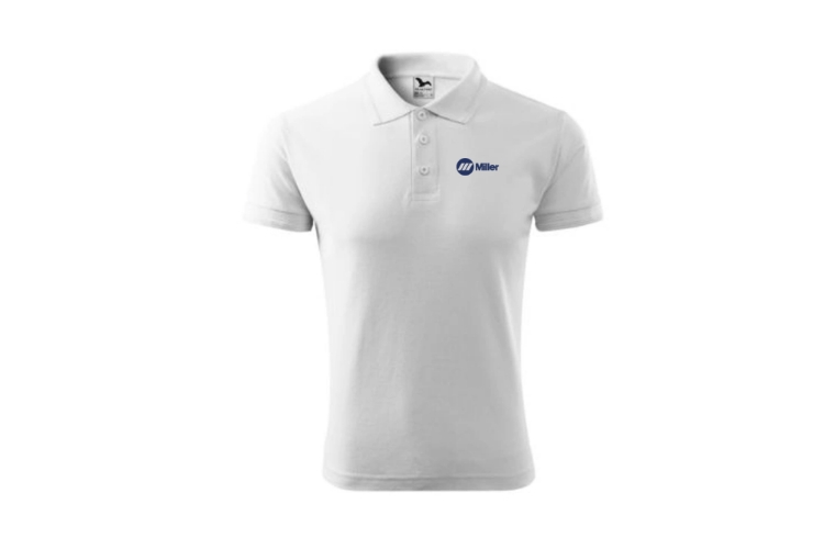 Picture of Miller Man Polo Shirt white