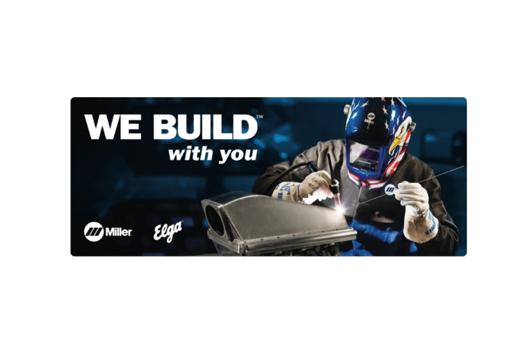 Picture of Miller Elga Banner We Build #4 250x100 cm