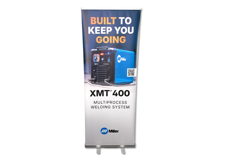 Picture of Miller Delta roll-up XMT400